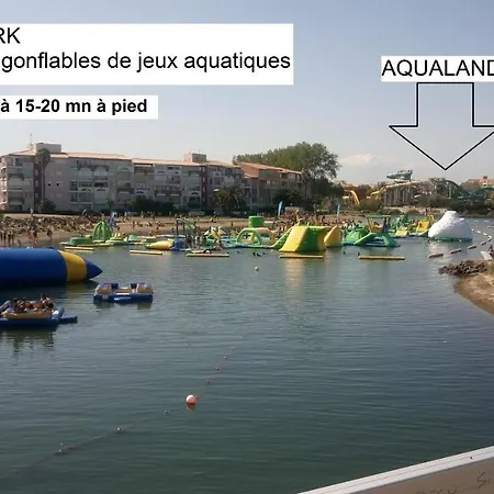 公寓 Lara 2 - T2 Balcon Piscine Lit Double & Clic-clac Parking Pres Du Centre-port Et Ile Loisirs