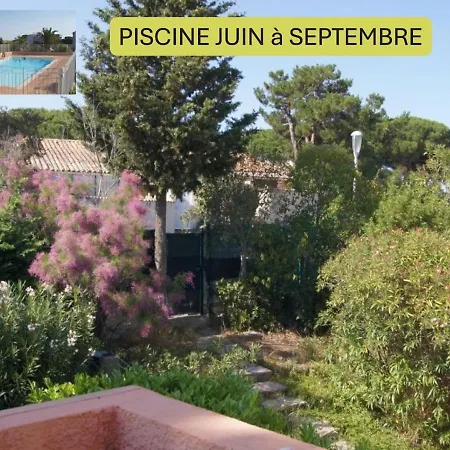 Lara 2 - T2 Balcon Piscine Lit Double & Clic-clac Parking Pres Du Centre-port Et Ile Loisirs Apartament