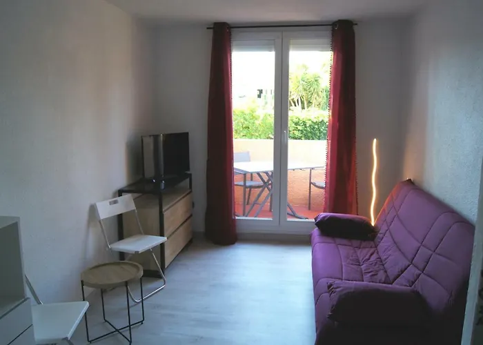 Les Locations De Lara Ii - T2 Lit Double&clic-clac Balcon Piscine Parking Privatif Appartamento